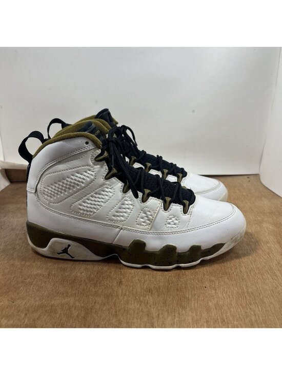 Nike Air Jordan 9 Retro Statue Militia Green/White 302370-109 Men Size 8 main image 5